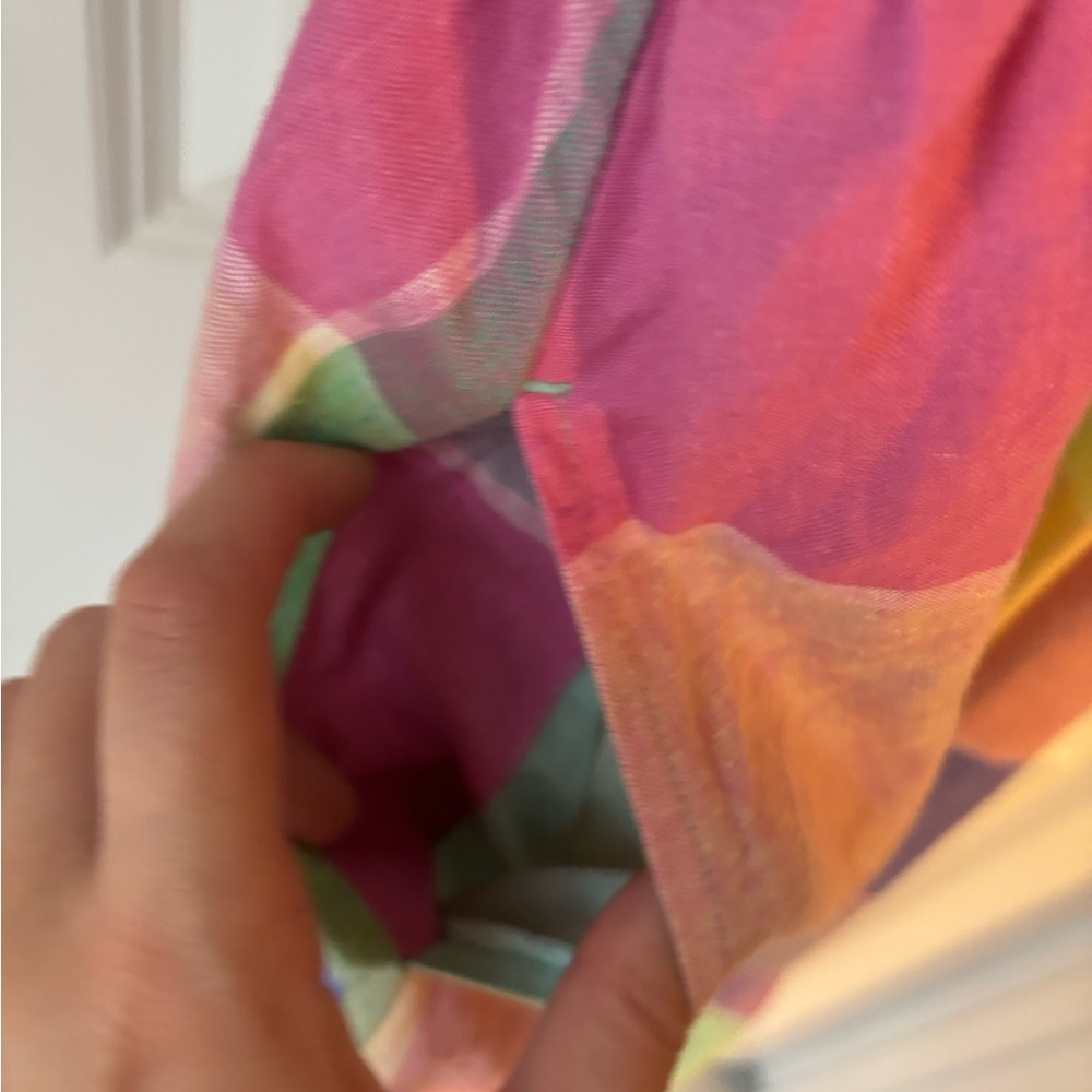 Gap Multicolor Patchwork Dress - image 3